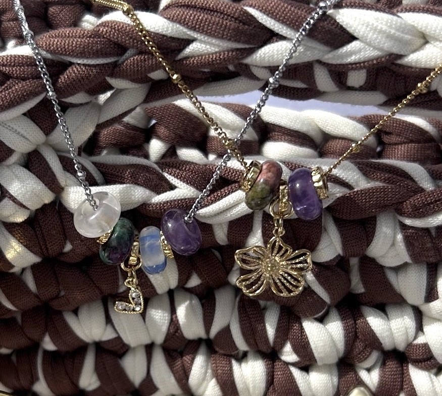 Collier personnalisé Syrah à perles de naissance